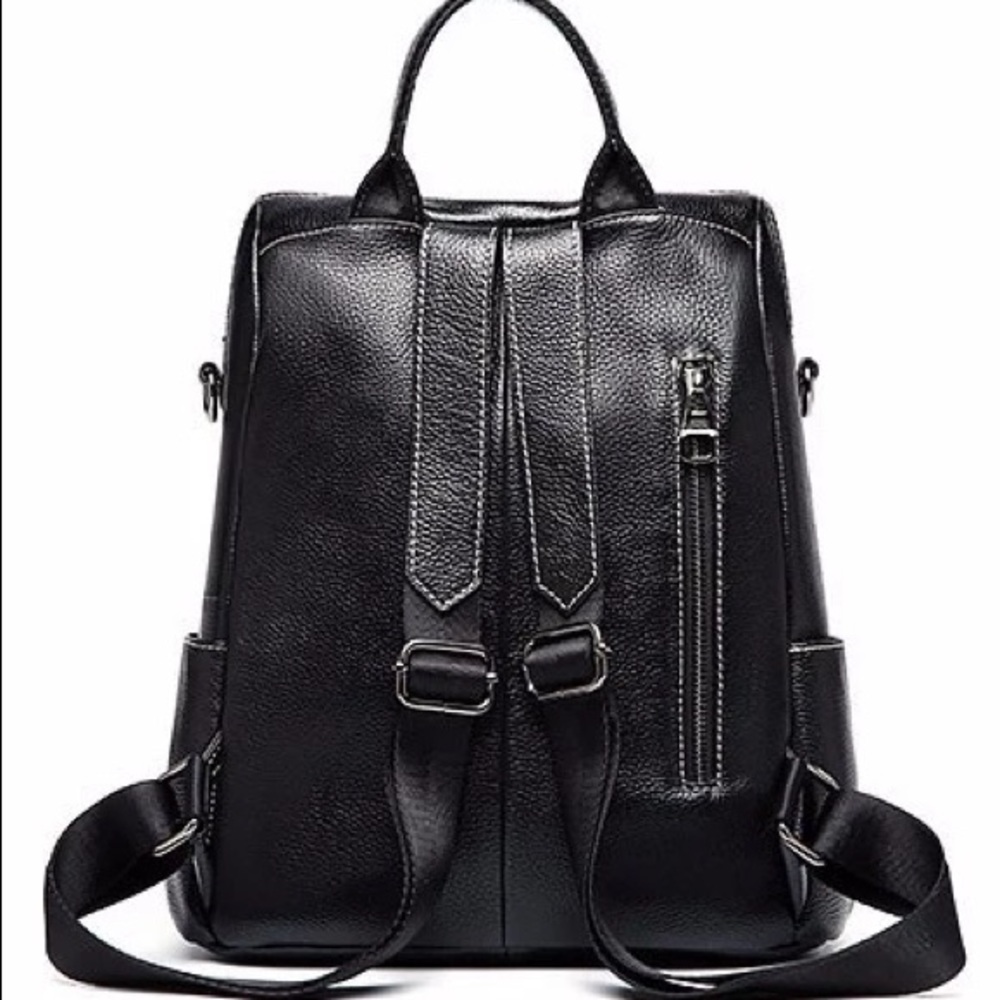 Genuine Leather Backpack purse. - Picture 5 of 5